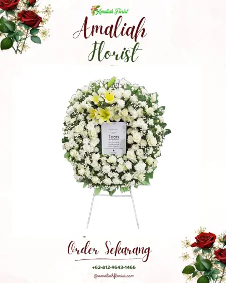 Krans Bunga Duka Seluma Utara